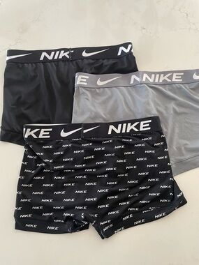 Nike Black & White Dri-FIT Boxer Briefs 3-Pack